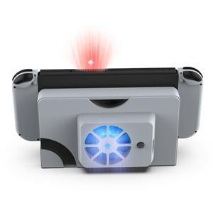 호환 스위치용 도크 냉각 팬/스위치 액세서리용 LED USB 팬  스탠드 게임 콘솔 쿨러