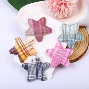 체크무늬 미니 집게핀 머리핀 헤어 액세서리 핀 nhw1+2fDP