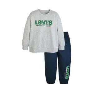 매장정품 LEVI'S 리바이스 LEVIS KIDS LVC 풀오버 조거팬츠 셋업 (토들러) 그레이 V253ST111P 1259618