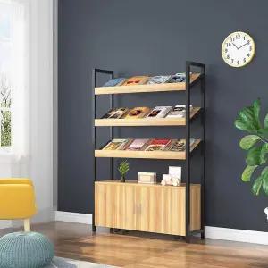 학원 교재 병원 진열장 책장 신문 디피 전면 잡지꽂이