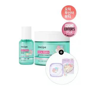 IRECIPE [콜라보] 시카 PDRN 흔적 클리어 미백 세럼 35ml+ 진정패드70매 2054045
