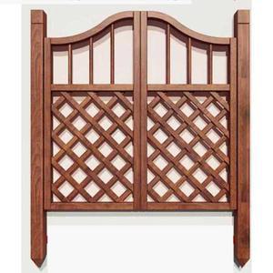 방부목울타리문 나무 주택 울타리 펜스 조립식 쪽문 목재 출입문 122x150