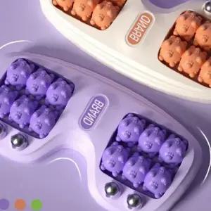 전동 롤링 발 지압기 돌기 마사지 매트 피로 회복 관리 용품