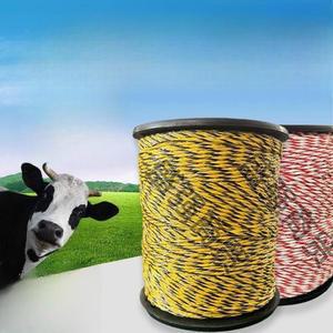 전기 목책기선 울타리 목책기용 목책선 전압 녹방지 목책 2mm 200m 롤 황/검