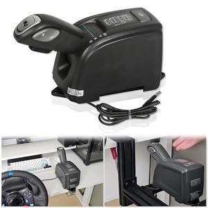 RYLNOK 3-in-1 핸드브레이크 & 자동 및 수동 변속기 기어 변속기, ETS 2 유럽/미국 트럭 SIM 레이싱 ATS CTS 장착, G923 G29 G27 G25 T-GT II T300 T500용