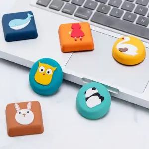 방문 소음 감소 귀여운 캐릭터 실리콘 도어쿠션 패드 XoW7+8NNS