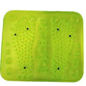 발 지압 매트 돌기 구조 촉진 발바닥 자극 도구 욕실 가정용 녹색
