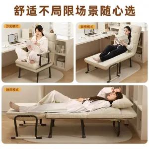 접이식 소파베드 1인 다기능 베개 싱글 포함 침대 매트리스 등받이
