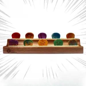 원목 기타 피크 보관함 홀더 베이스 피크케이스