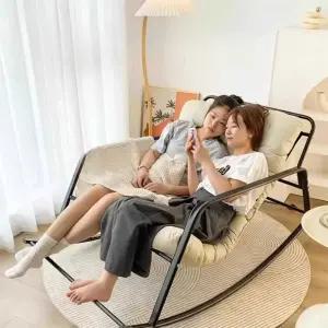 2인 스윙체어 인테리어 흔들 의자 낮잠 둥지형 카페 락킹체어