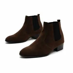 남자 앵클 첼시부츠 스웨이드 직장인 빅사이즈 신상 LXX3+7koF