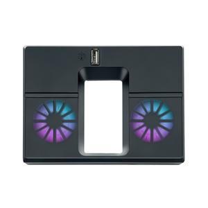 호환 Xbox 시리즈 X 호스트 콘솔용 듀얼 팬USB 포트 RGB 외부 쿨러가 포함된 수직 냉각 측면 라디에이터