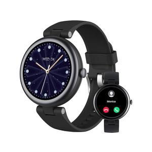 샹윙 피트니스 트래커, 블루투스 통화 심박수 모니터 수면 트래커 칼로리/단계 카운터, 여성 레이디맘 워터프루프 생일 선물(블랙)