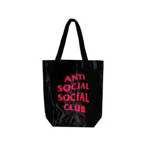 [정품] Anti Social Club Reusable Bag 블랙 안티소셜소셜클럽 리유저블백 903299
