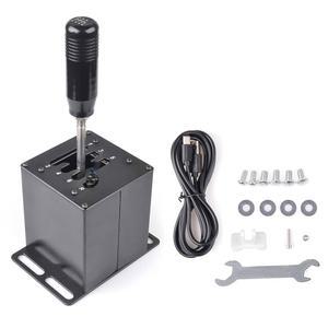 LO GITECH G29 / G27 G25 G920, T300RS GT용 CNRAQR PC USB 시뮬레이터 시프터 6+R H 기어 시프터, ATS ETS 더스트 WRC 심 레이싱 게임용 기어시프트 윈도우 스티어링 휠과 호환 가능