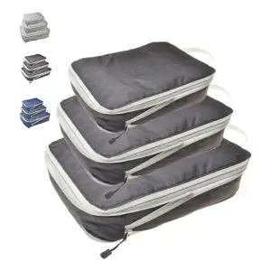 여행 압축 수납파우치 3종세트 캠핑 정리백 수납가방 qcV2+1wYz