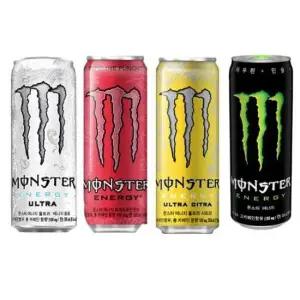 몬스터에너지 4종 6캔 총24캔 울트라 시트라 파이프