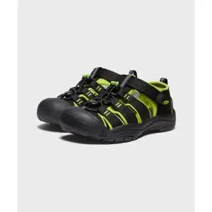 KEEN 뉴포트 H2 주니어 샌들 BlackLime Green 197314