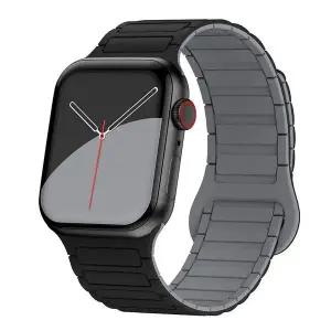 애플워치3 2 1세대 호환 실리콘 스트랩 마그네틱 링크 양면 시계줄