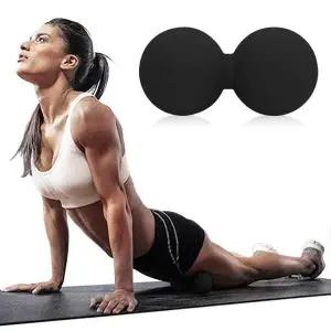 땅콩볼마사지볼 실리콘 땅콩 마사지볼 블랙 뭉친근육 땅콩볼