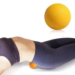 라크로스볼마사지볼 실리콘 라크로스 마사지볼 옐로우 뭉친근육