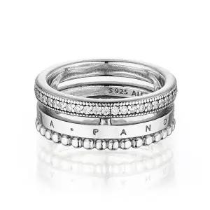 반지 192312C01 시그니처 로고 파베 비디드 여성반지 여자반지