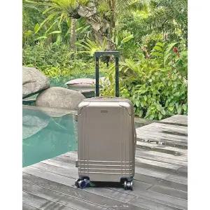 [백화점정품] 26년NEW 닥스 DAKS [CARRY][캐리] 21인치 실버 폴리카보네이트 캐리어 DBBA5E551