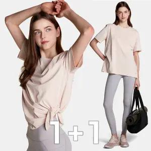 [테슬라][1+1]테슬라 커버업 오버핏 반팔 티셔츠