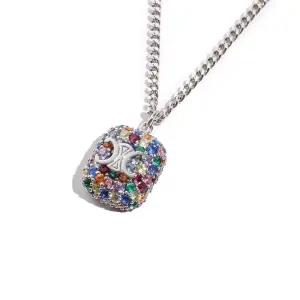 목걸이 아이스드 트리옹프 펜던트 461OM6BCZ 14AG