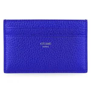남성 그레인드 카프스킨 로고 카드 지갑(울트라블루) 10N763GTH 07QI