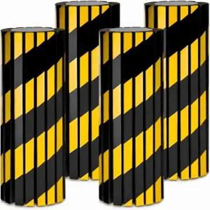 엘조이 4팩 차고 벽 보호대 주차용 폼 월 칼럼 코너 가드 범퍼 주차장용 반사 가장자리 기둥 패딩