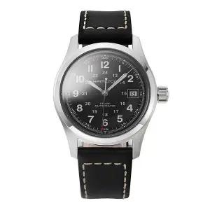 [해밀턴 HAMILTON] H70455733 남성 가죽시계