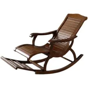 스윙체어 원목 1인용 나무 엔틱 흔들의자 1인 소파 낮잠 체어 수유 발코니 북유럽