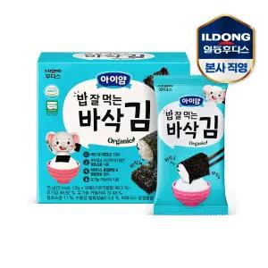 아이얌 밥 잘 먹는 바삭 김(1.5g x 10봉) 1개