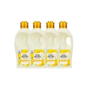 아우라 초고농축 섬유유연제, 미드나잇골드, 1L, 4개