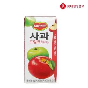 델몬트 W7C4H0O0 사과 드링크 190ml x24개