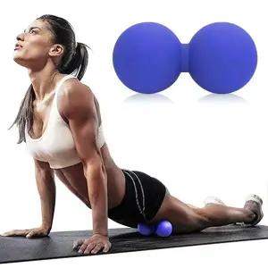 땅콩볼마사지볼 실리콘 땅콩 마사지볼 블루 뭉친근육 땅콩볼