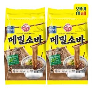 [본사직영] 오뚜기 메밀소바(2인) 612g 2개