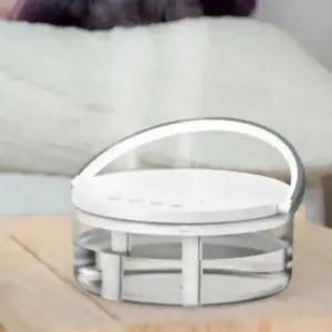 대용량 무선 충전식 초음파 핸들형 무드등 가습기