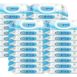 깨끗한나라 페퍼민트 물티슈 70매캡 x 32팩 x2SET(SH)