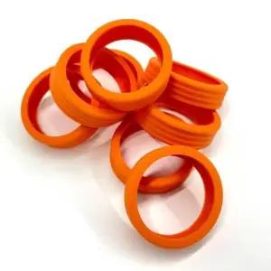 [라일리] Rly 실리콘 캐리어 바퀴 커버 오렌지 덮개 캐리어 커