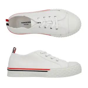 [톰브라운] 남성 스트라이프 컬리지에이트 스니커즈(MFD253A F0102 100)