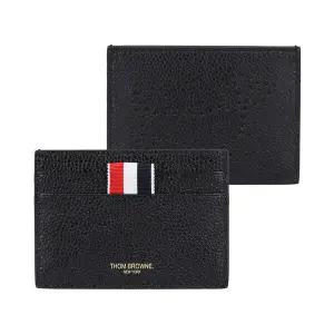 [톰브라운] 남성 페블 그레인 삼선탭 펀칭 헥터 카드 지갑(UAW085A 00198 001)