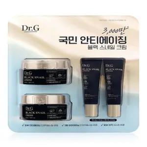 닥터지 블랙 스네일 크림 50ml 기획 세트 영양 달팽이크림 어머니 엄마 화장품 선물 x