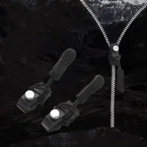 의류지퍼고리 셀프 만능 논슬립핸들 나일론밧줄 캐리어지퍼고리