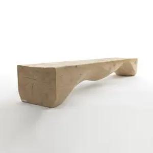 통나무 벤치 목재 전시대 전시용 스툴 의자