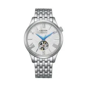 [신세계라이브쇼핑]시티즌 NH9130-84A 클래식 오픈하트 오토 남성 메탈시계