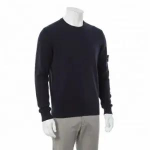 스톤아일랜드 25 5100052 오가닉 코튼 윗 나일론 스웨터 K1S15 S00B0 V0020 스몰 롤 디테일 크루넥 373920