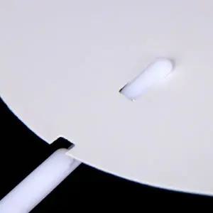 부채 만들기 꾸미기 흰색 무지부채 원형