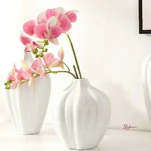 인테리어 호접란 조화 인조꽃 부케 4컬러 플라워 웨딩bcd080